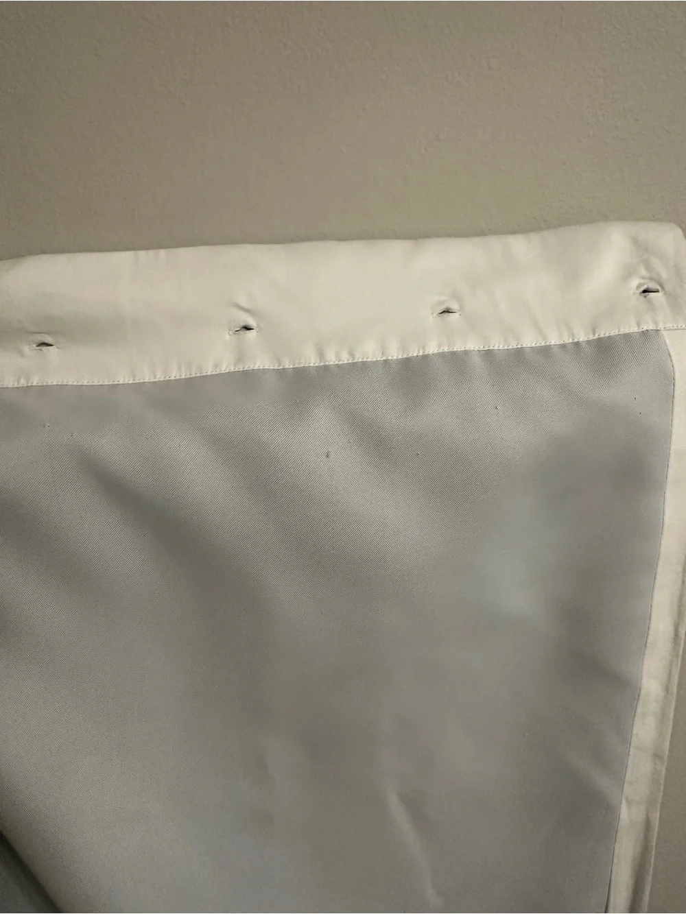 Pottery Barn Kids // White Tiered Ruffled Blackout Curtain -Set of 2 (43